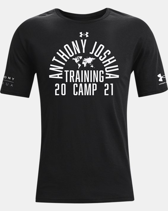 Herren UA Anthony Joshua Trainings-T-Shirt, Black, pdpMainDesktop image number 2